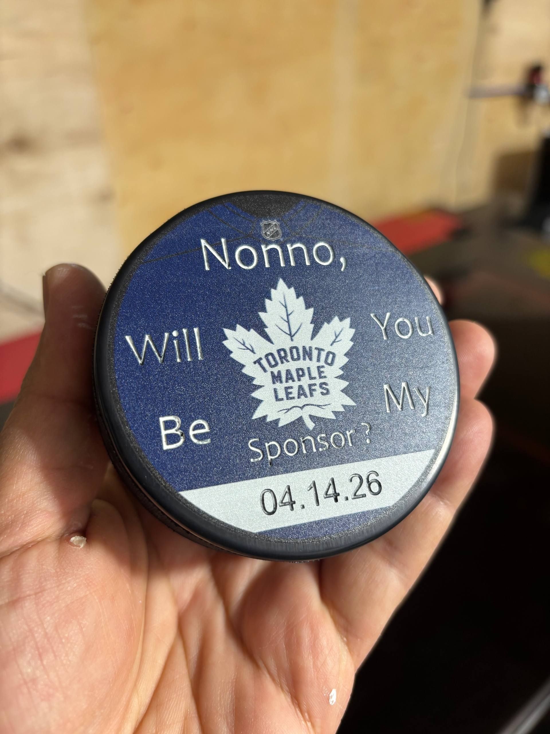 Custom Hockey Puck